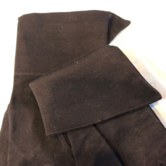 Elegant Wrist Length Black Vintage Cuffed Gloves Excellent Condition Small Med - Picture 2 of 10